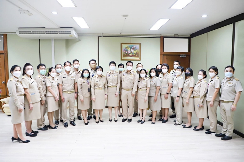  กรมบังคับคดีให้การต้อนรับรองอธิบดีกรมบังคับคดี